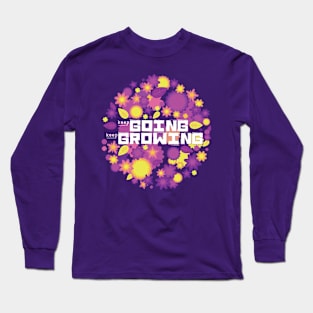 Keep Going [yellow burst] Long Sleeve T-Shirt